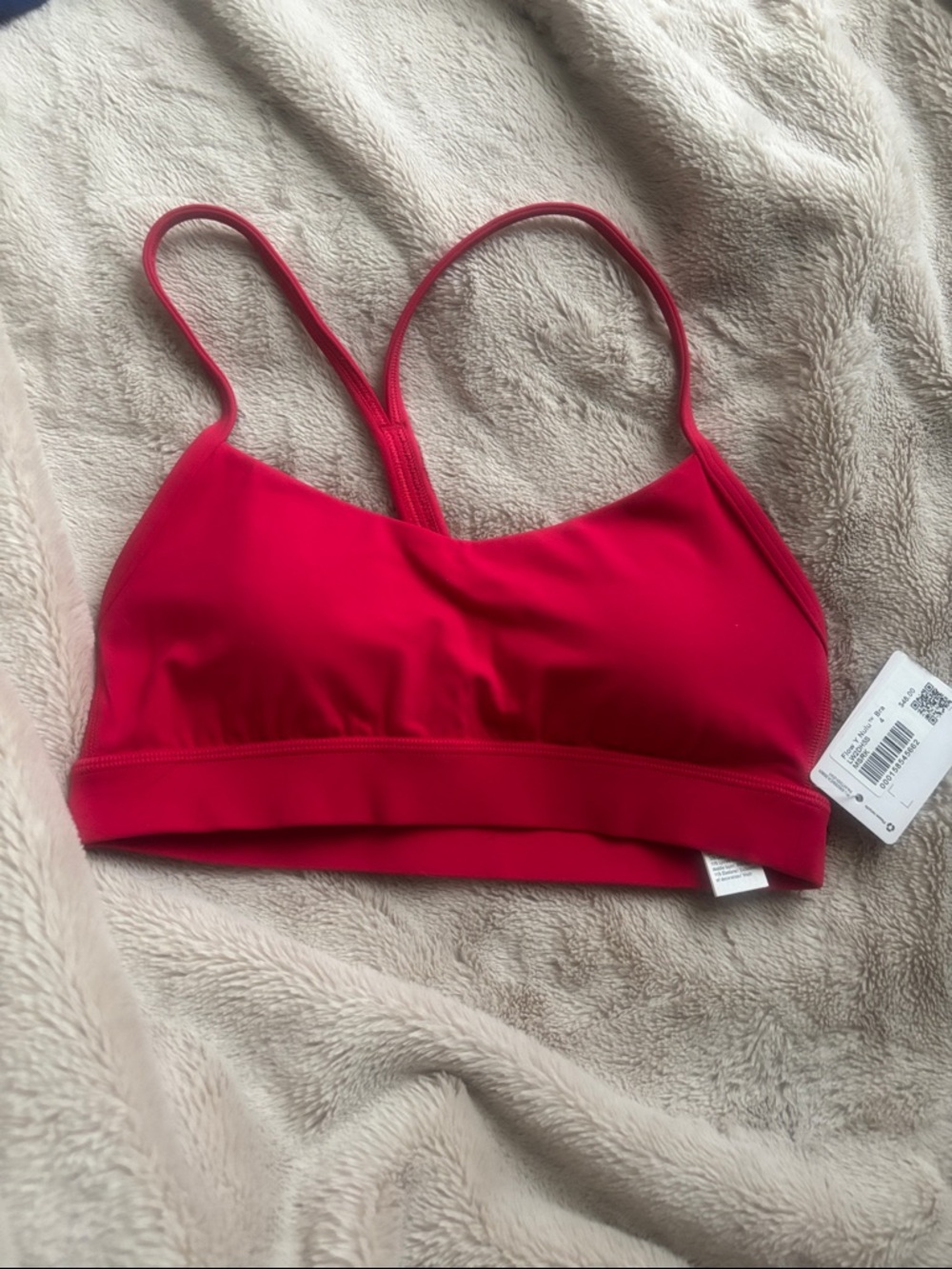 Lululemon Fushia Strappy Sports Bra